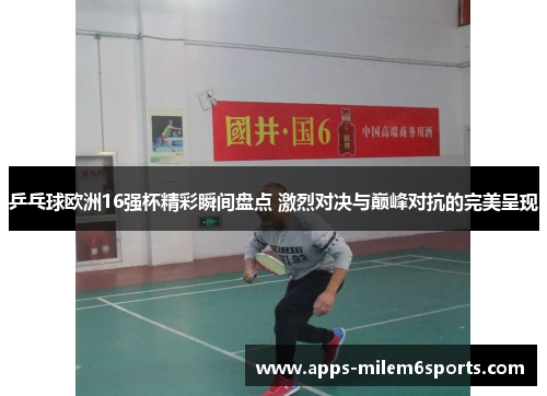 乒乓球欧洲16强杯精彩瞬间盘点 激烈对决与巅峰对抗的完美呈现